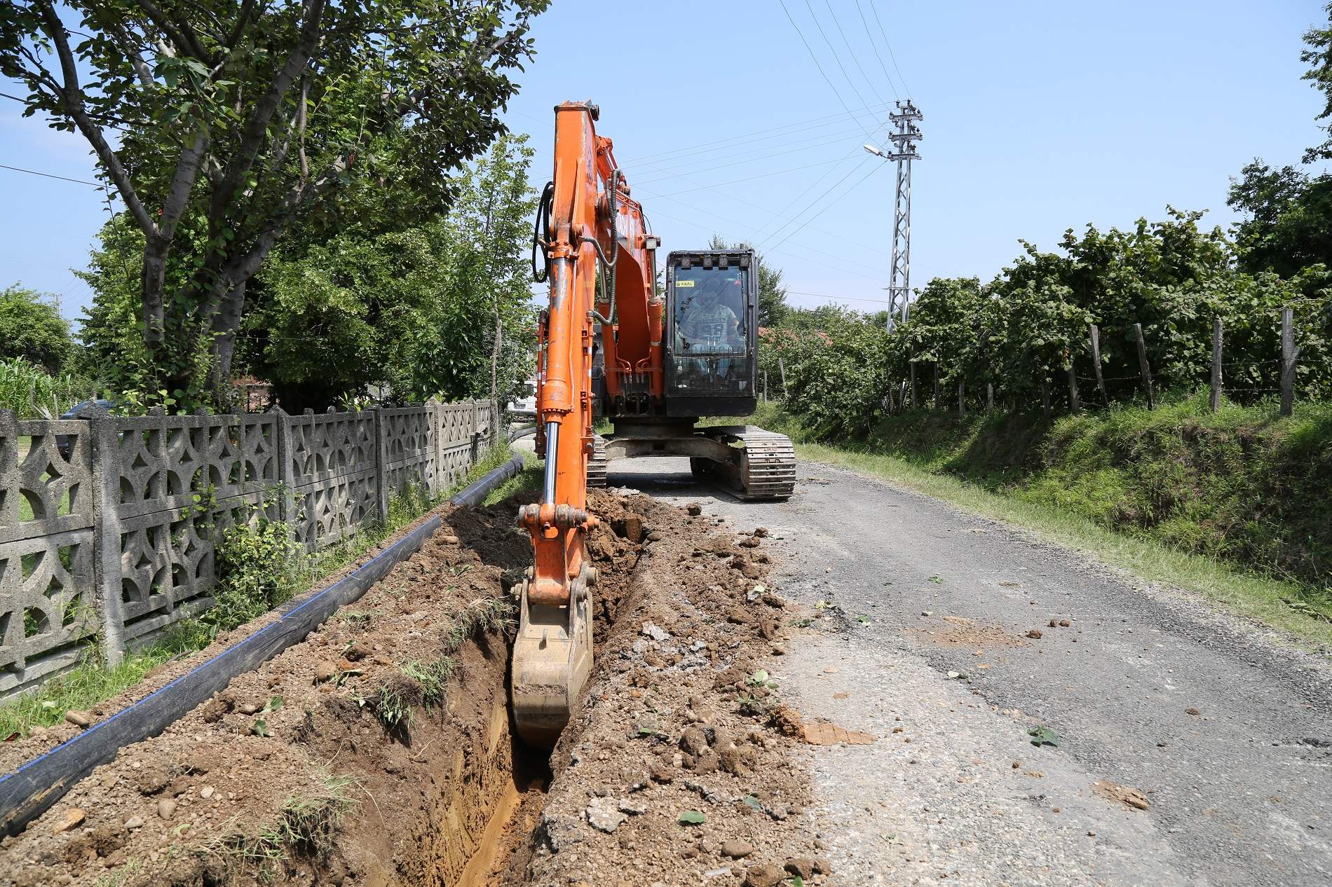 OSKİ ÜNYE’DE 3 MAHALLENİN DAHA YÜZÜNÜ GÜLDÜRDÜ